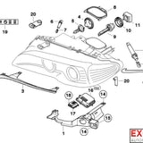Headlight Control Module - 63 12 7 189 312