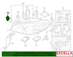 LED Cornering Light Control Module - 63 11 7 352 477 - L