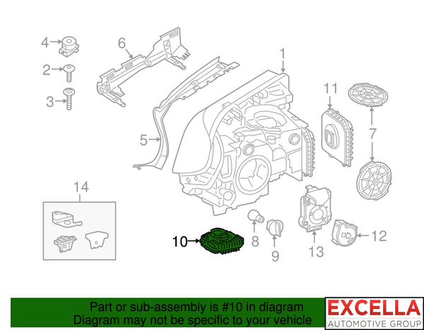 LED DRL Control Module - 63 11 7 214 934 - SET