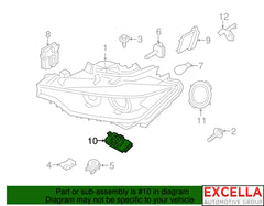 LED DRL Control Module - 63 11 7 398 766 - SET
