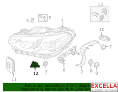 LED DRL Control Module - 63 11 7 466 102 - SET