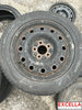 Image of Michelin X-Ice Winter Set 205/55/16 On Steele Rims