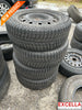 Image of Michelin X-Ice Winter Set 205/55/16 On Steele Rims