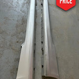 Silver 2011 To 2013 Bmw 3 Series - E92 Coupe Side Skirts *A1 Condition